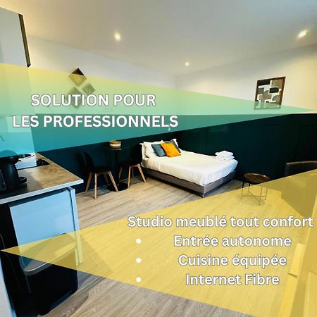 Btobed - Location Professionnelle - 2 Studios Confort - Proche Parc Des Expos Et Stade De France Le Bourget Bagian luar foto
